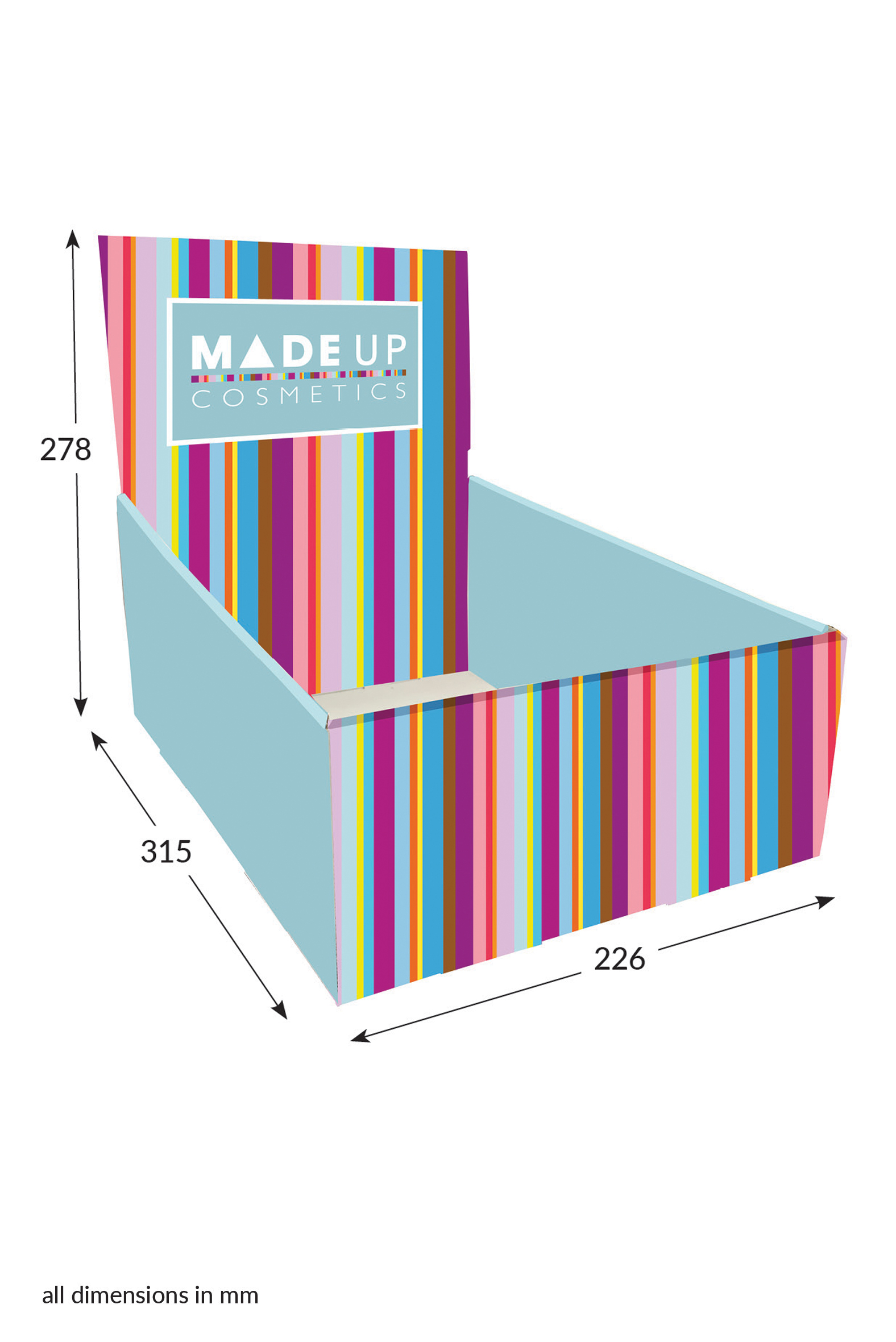 Featured image for “A4 Counter Magazine Dispenser - Fully Printed”